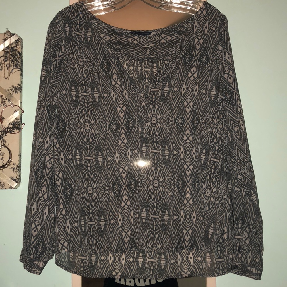 Long sleeve blouse